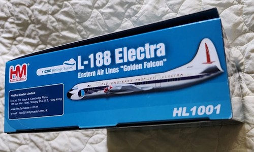 Lockheed L-188 Electra Diecast Model Eastern Air Lines N5537 Golden Falcon 1959 - Picture 5 of 12