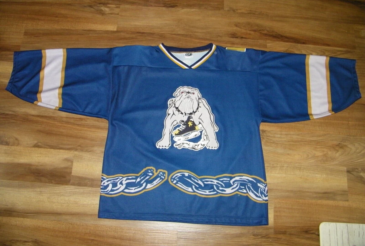 2000-01 Sergei Borodzin Long Beach Ice Dogs Game Worn Jersey