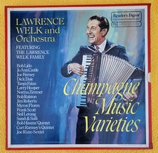 Lawrence Welk and Orchestra, Champagne Music Varieties 6 Vinyl LPs EX