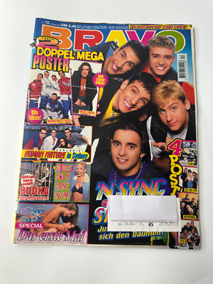 Bravo Magazin 12 13.04.1997 N'Sync No Doubt  Human Nature Tic Tac Toe Offspring