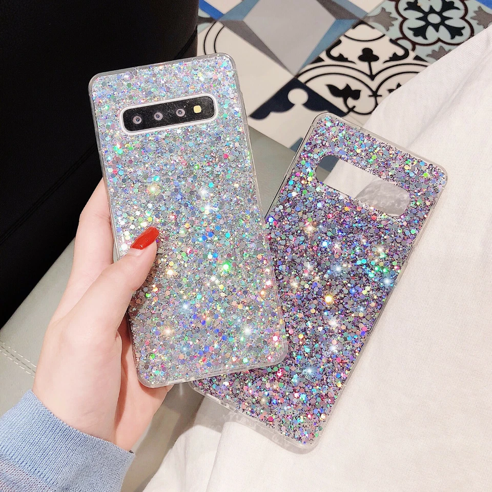 Ударопрочный блестящий термополиуретановый чехол для Samsung Galaxy S22 Plus S21 Ultra S20 S10 Note20 - Изображение 2 из 4