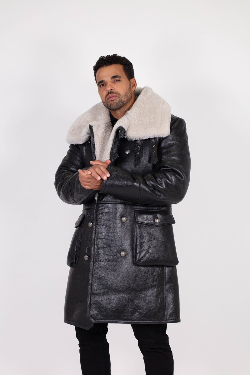 Shearling Sheepskin Aviator Jacket | eBay Shearling Sheepskin Aviator Jacket | eBay