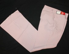 Ladies Vintage Lee Western Wear Muave plaid Western jeans Size 29 UFB Polyester