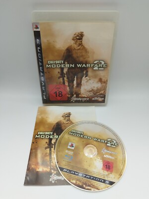 CALL OF DUTY MODERN WARFARE 2  - PS3 - PLAYSTATION 3 - KOSTENLOSE VERSAND