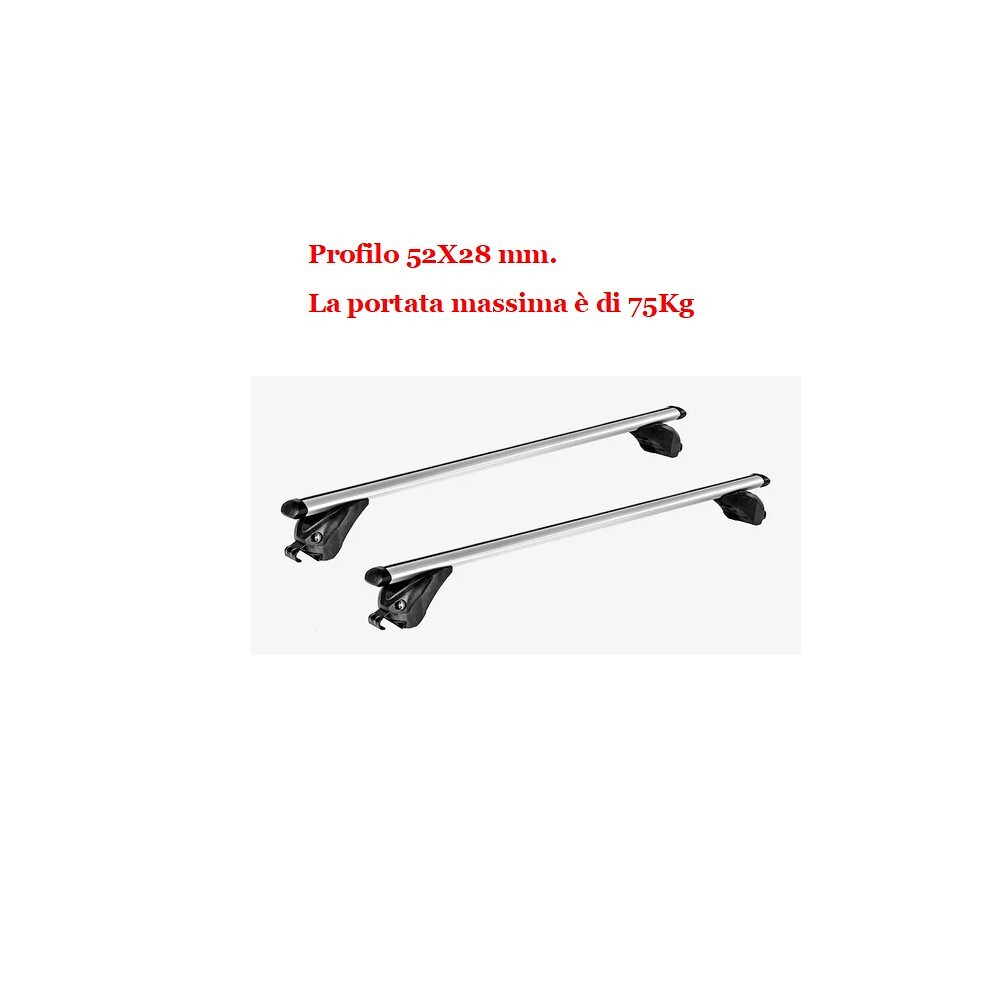 Prezzi Bassi Barre Portatutto Audi Q5 FY 2019 Alluminio 120cm - 2