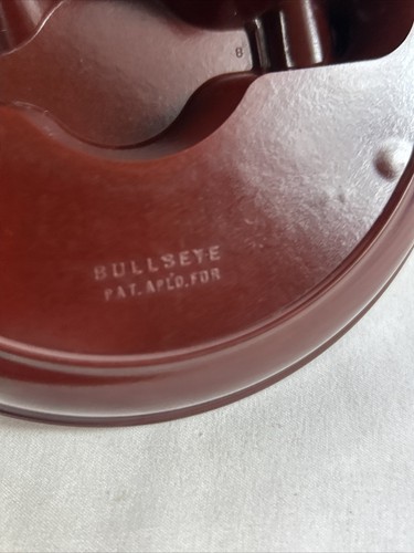 Elmo Inn Ashtray Lake Elmo MN On Off Liquors Brown Plastic 5” Vintage - Picture 7 of 8