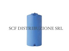 CISTERNA SERBATOIO ACQUA POTABILE 300 LITRI LT VERTICALE DIAMETRO 50 DA ESTERNO