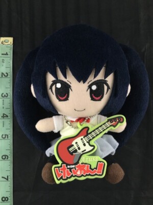 K-On!! Plush Doll Strap & Guitar Rubber Key Chain Gift TBS Limited