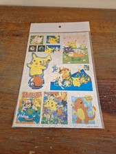 Vintage Pokemon sticker sheet