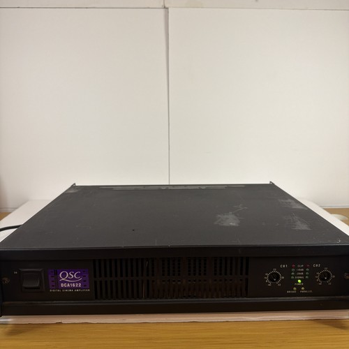 QSC DCA1622 Dual Channel Power Theatre Amplifier