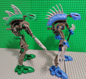 LEGO Bionicle Rahkshi Lot of 6 Complete W/ All Kraata