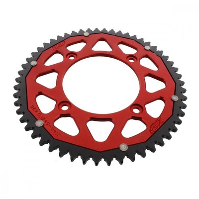 Kettenrad Alu rot 54-Zähne 428-Teilung für Beta RR 125 LC 4T Enduro 2015-2016