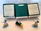 Hallmark Keepsake Winter Fun With Snoopy & Woodstock  Mini Ornaments (Lot of 3) — photo 2