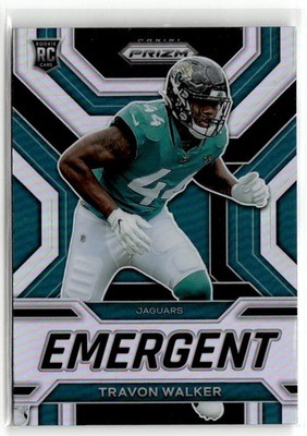 2022 Panini Prizm Emergent Silver Travon Walker RC #E-19