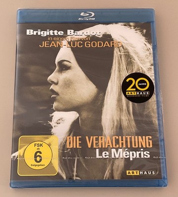 Die Verachtung - Le Mepris - Blu-Ray - Brigitte Bardot, Jean-Luc Godard
