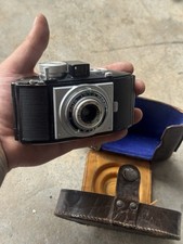 Agfa Karat Compur-Rapid 35mm Film Camera With F3.5 5cm Solinar Lens
