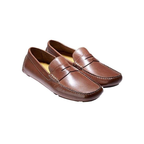 Men Cole Haan Heels Orange Leather 44