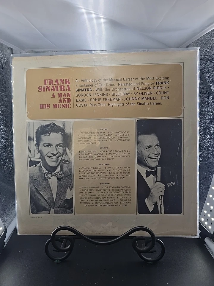 Frank Sinatra A Man and His Music 2LP 1965 Reprise Stereo VG - Image 2 of 4