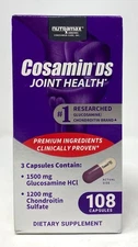 Cosamin DS Joint Health Dietary Supplement 108 Capsules New in Box 10/2028