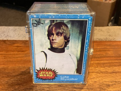 1977 Star Wars Blue Series 1 Complete Set 66 Cards Topps Rare Vintage! EX + - Picture 2 of 10