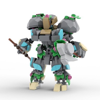 Forest Defender Mecha Robot 283pcs Building Bricks Collection Toy