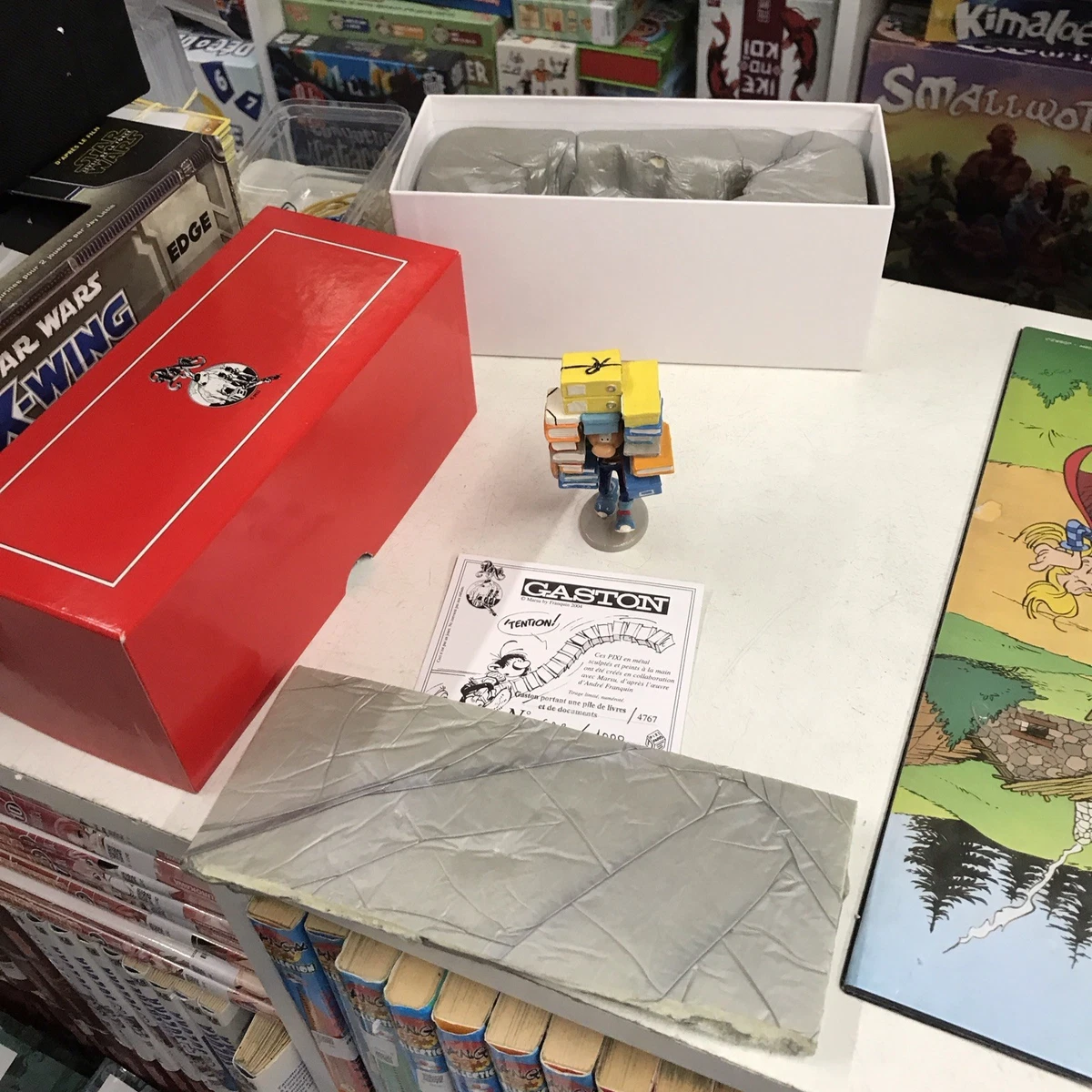 GASTON LAGAFFE ET son Gaffophone Les Rois des Sons Franquin Pixi Spirou