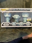 Funko Pop! Vinyl: Star Wars Skywalker / Yoda / Obi- Wan Endor Glows in the Dark
