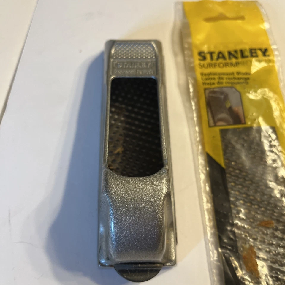 STANLEY Surform 399, 5-3/4" Wood Rasp File Pocket Plane w/extra blade- USA - Image 2 of 4