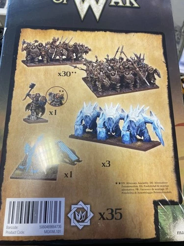 KINGS OF WAR - NORTHERN ALLIANCE ARMY - MANTIC