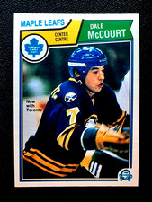 DALE McCOURT 1983-84 O-PEE-CHEE NHL HOCKEY 83-84 #66 NRMINT+        76338