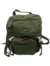PRADA Mini Backpack Nylon KHK