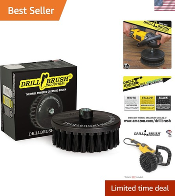 #ad Outdoor Concrete Brush Driveway Cleaner Scrub Brush for Rotary Polisher – 7... $47.99