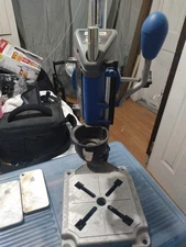 Dremel 220 Drill Press Rotary Tool Workstation Stand - Portable Press ~ EUC