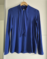Kyra & Co Damen Shirt Jersey Blau unifarben L...