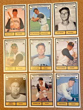 1987 TCMA BASEBALL'S Greatest Teams 1960 Pittsburgh Pirates 9 Card Complete