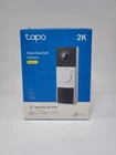 TP-Link Tapo Smart Video Doorbell Camera, 2K, Color Night Vision, AI Detection