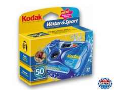 Kodak Weekend Underwater Disposable Camera - 27 Exp - Waterproof