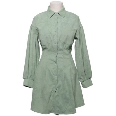 Shein, Blusenkleid, Größe: 36, Grün, Polyester, Einfarbig, Damen #jKH