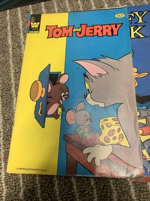 TOM AND JERRY 337 WHITMAN 1981 CARTOON & 5 MORE VINTAGE Comic Book LOOK AT PIC.