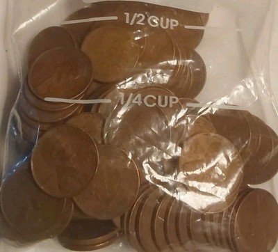 Assorted 100 Lincoln Wheat Cents Dates Made from 1909-1958 w/PDS Mints FreePost