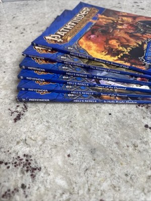 Pathfinder Hell's Rebels Adventure Path #97,98,99,100,101,102 Excellent Cond