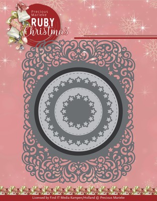 Find It Trading Precious Marieke Die-Rubin Kreis Rahmen, Rubin Weihnachten 5A002FKS-1