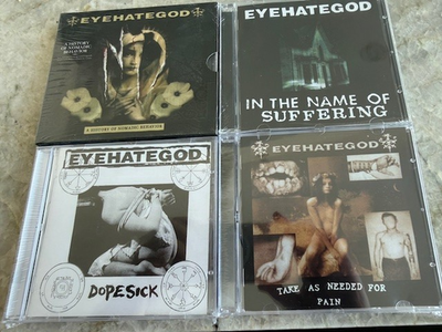 EYEHATEGOD – 4 CD Bundle ⚡ Sludge Classics + Bonus Tracks