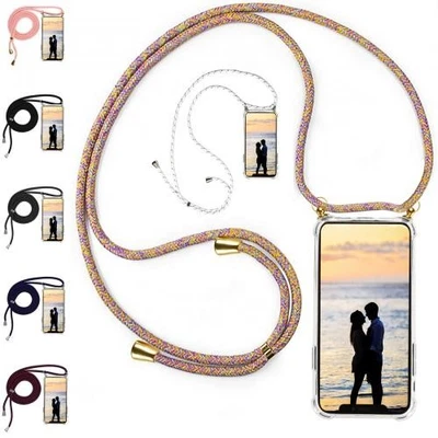 Handy Hülle mit Band Handykette für iPhone Schutzhülle Kordel Case Umhängen Seil - Bild 1 von 4