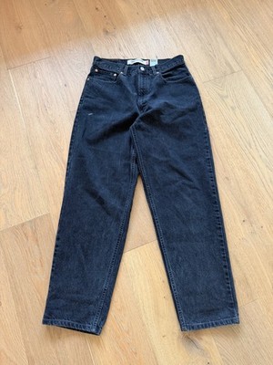 levis 560 black denim comfort fit jeans 32x32 (ACT 31x31) Vintage made in mexico