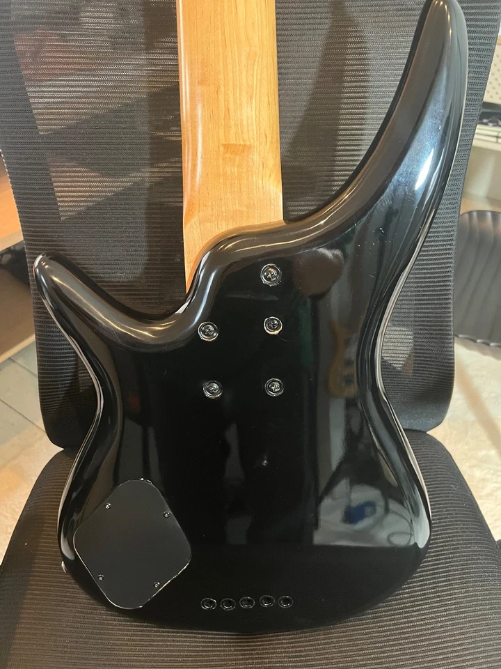 Less Prel 5 Saiten Fretless Bass ,knurrt,singt,ist Wahnsinn, mit Softcase - Bild 2 von 4