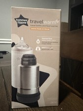 Tommee Tippee Travel Warm Portable Thermal Flask BPA Free Bottle Food Warmer
