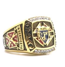 Anillo Caballeros de Colón Anillo KOC Talla 7 Otros Tamaños y Estilos Disponibles
