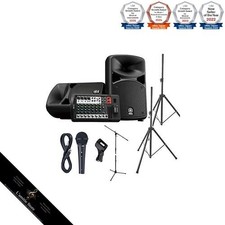 YAMAHA STAGEPAS600BT PA System with Speaker System for Event Hosting and Singing