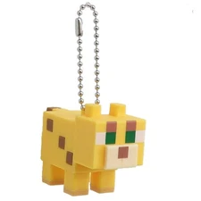 Keikampany Minecraft PVC Mascot Keychain (Ocelot) MCT-PM-YN